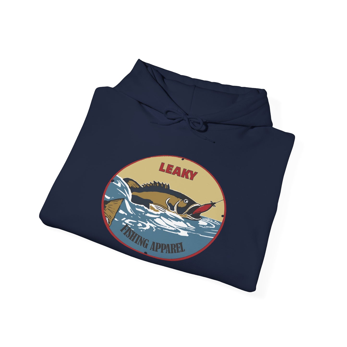 Retro Walleye Leaky Hoodie