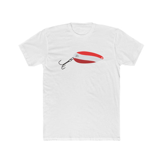 Retro Walleye Spoon Fishing Tee