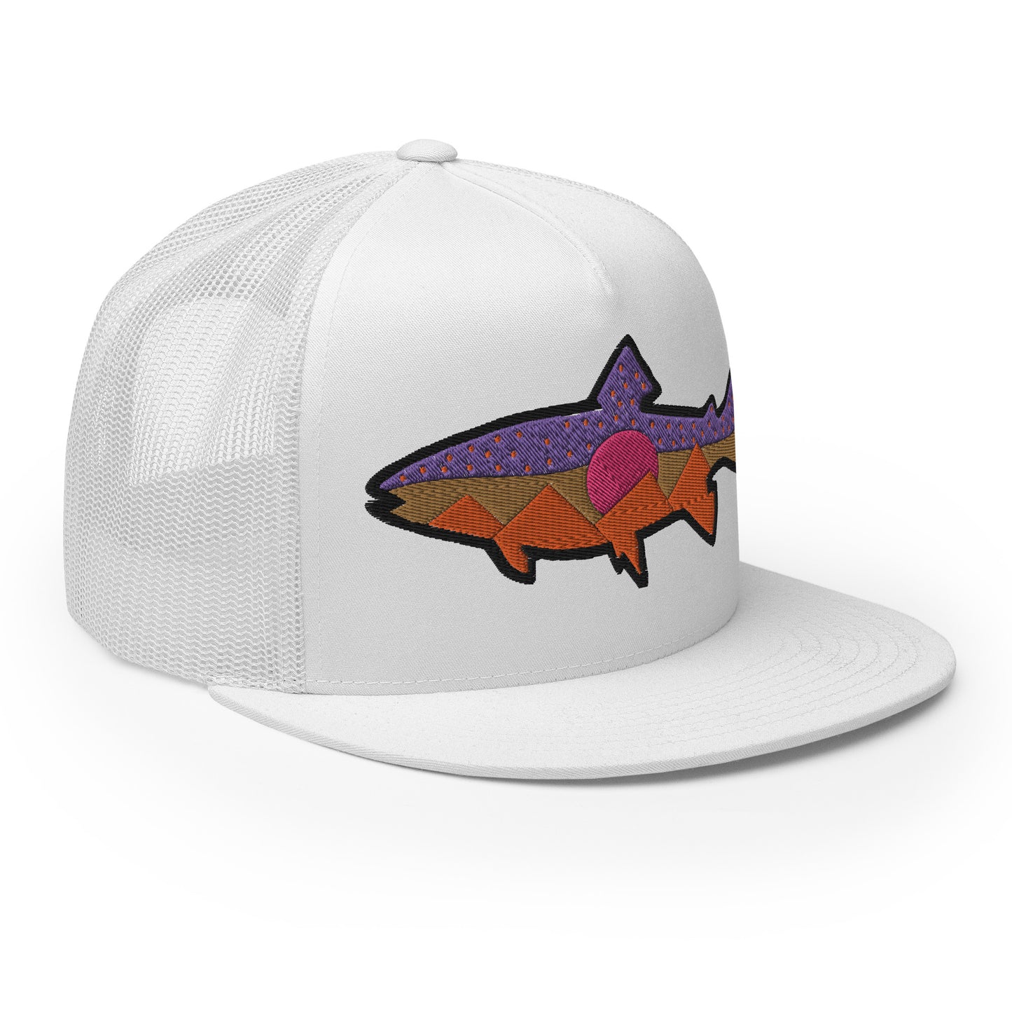 Brook Trout 5 Panel Trucker Cap
