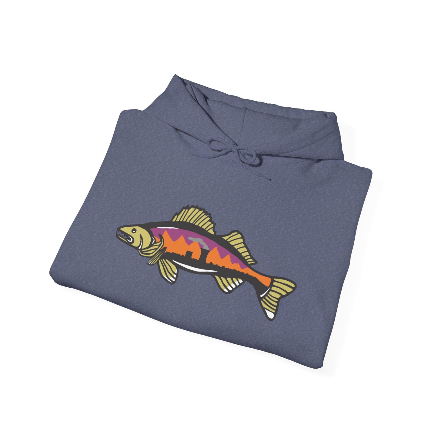 Walleye Hooded Sweatshirt