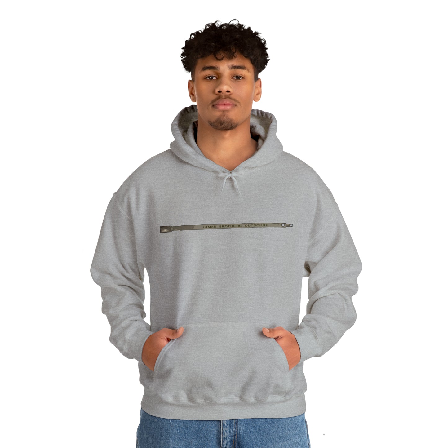 Metal Deer Tag Hoodie