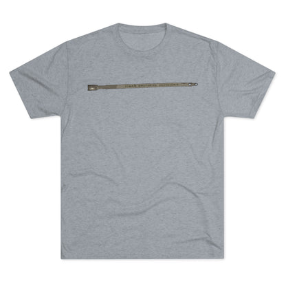 Metal Deer Tag Tri-Blend Crew Tee