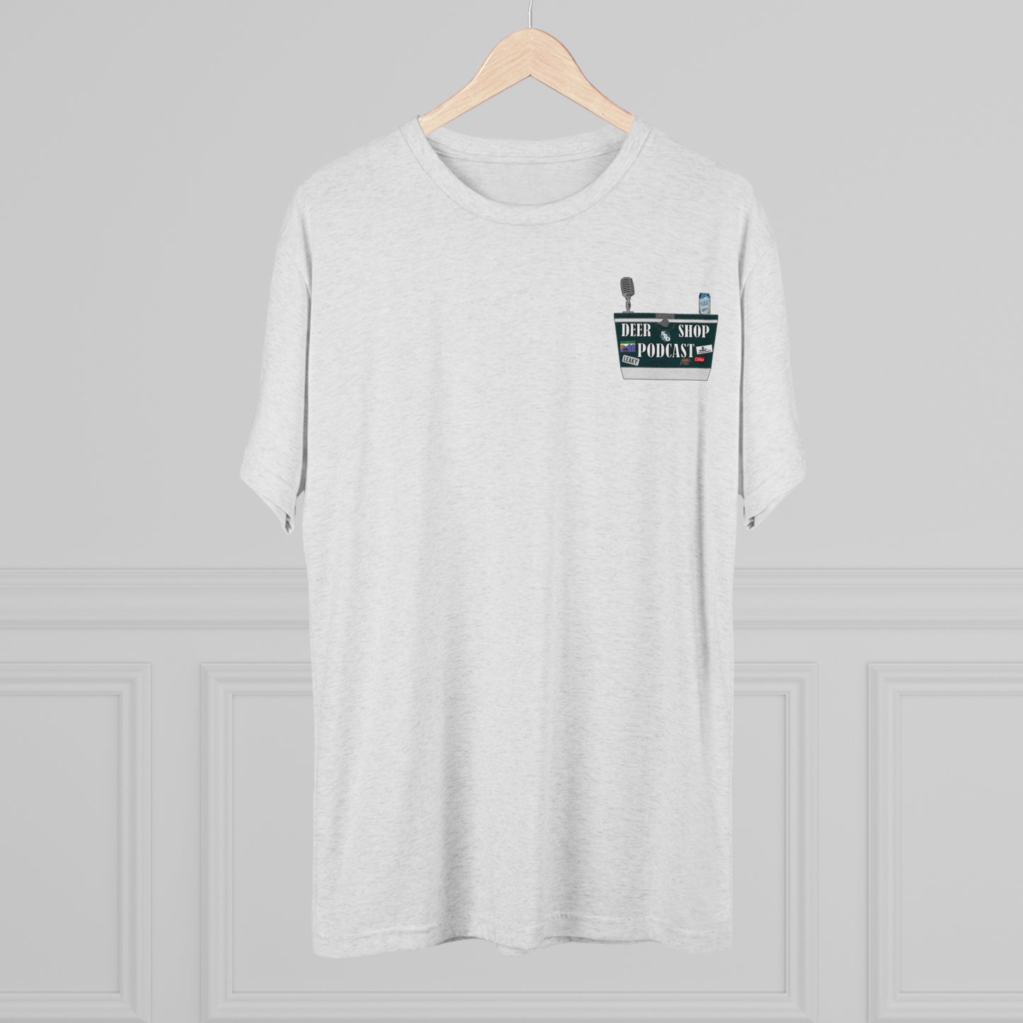 Side By Side Buck Tri-Blend Crew Tee