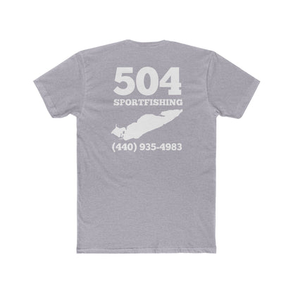 504 Sportfishing Blue Lake Erie Crew Tee