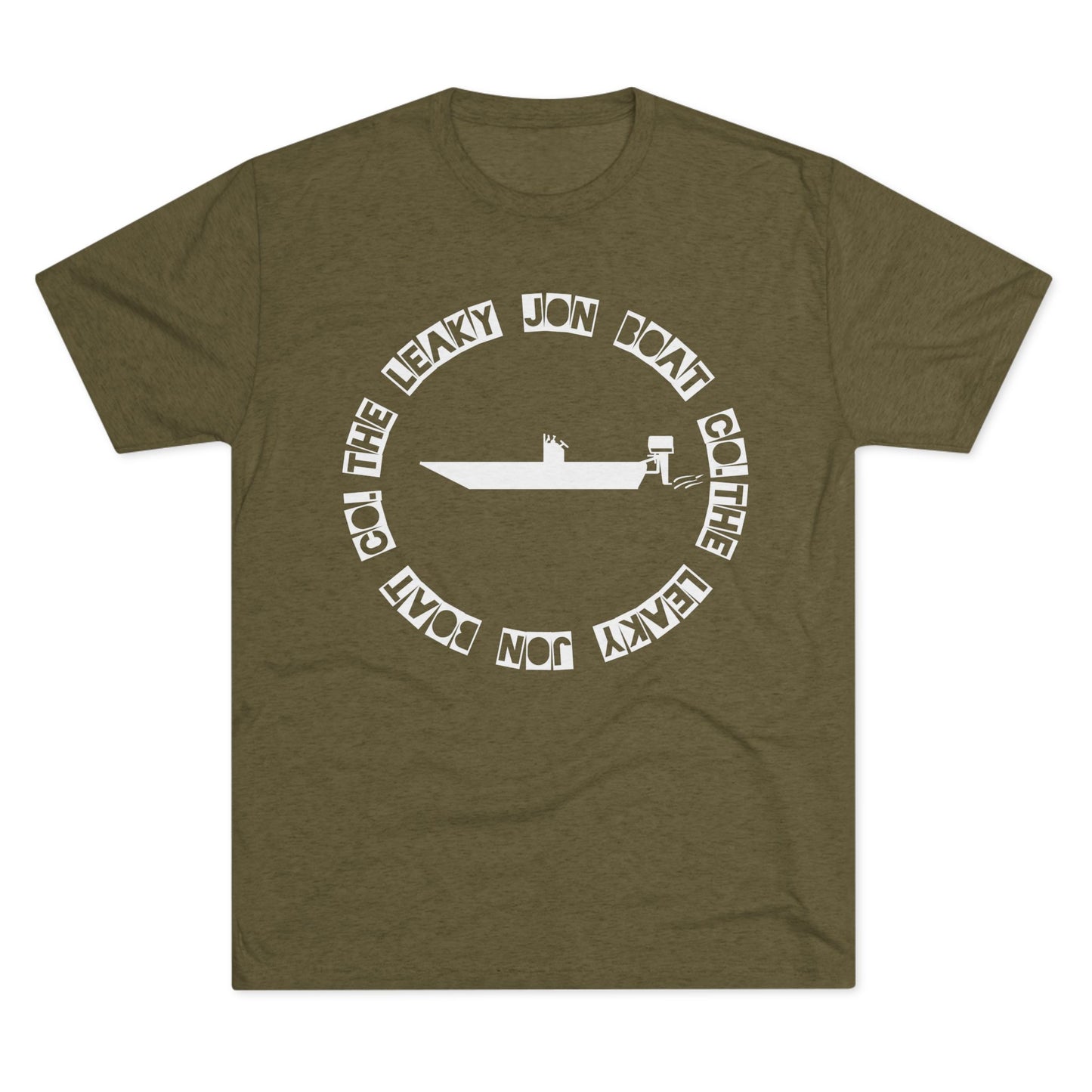 The Leaky Jon Boat Co. Crew Tee