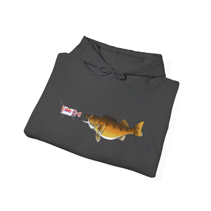 Walleye Chasing Wonderbread Hooded Sweatshirt