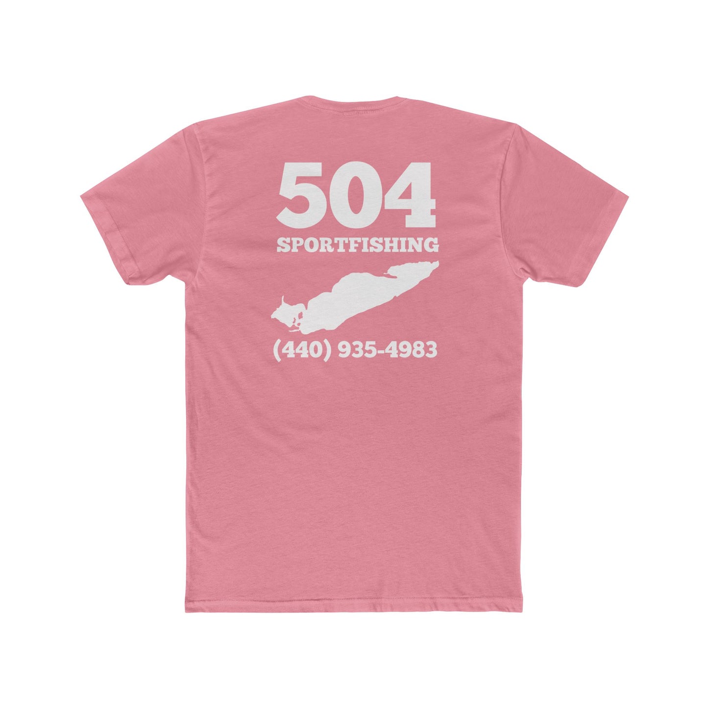 504 Sportfishing Blue Camo Crew Tee