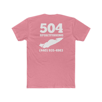504 Sportfishing Blue Camo Crew Tee