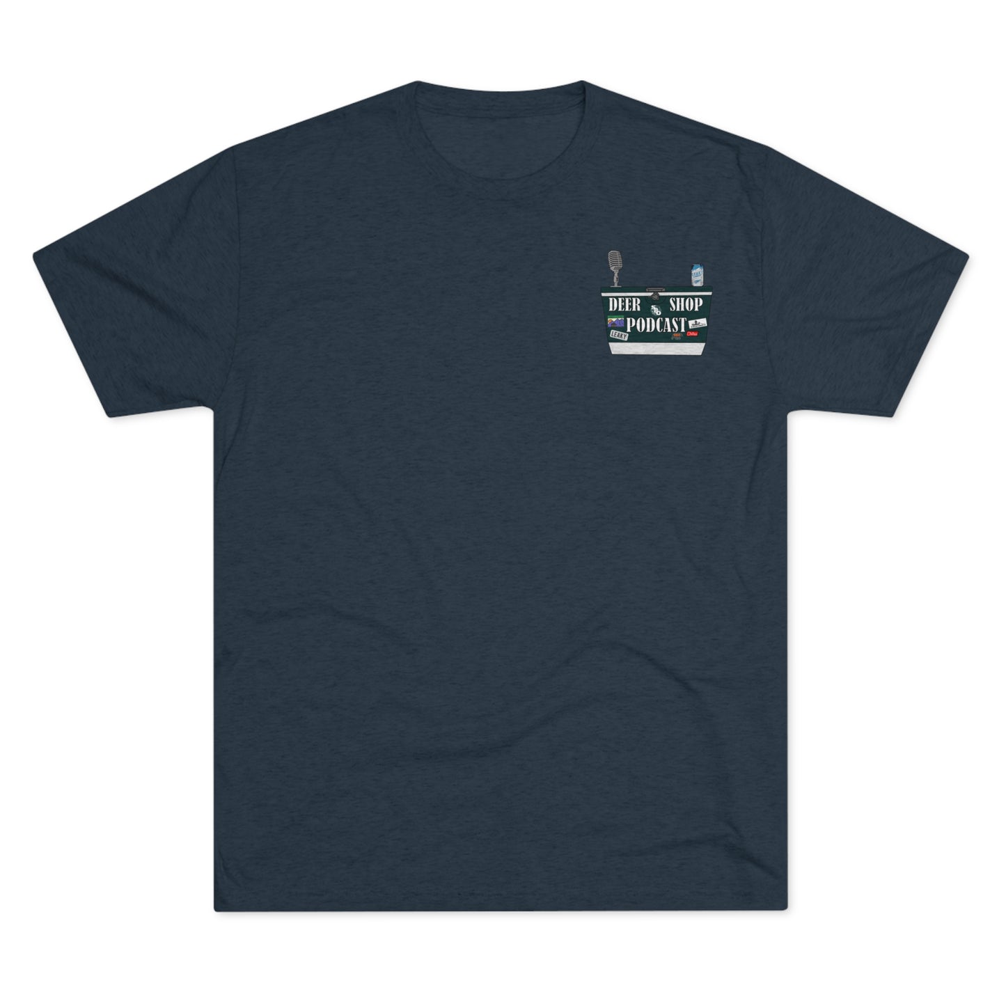Side By Side Buck Tri-Blend Crew Tee