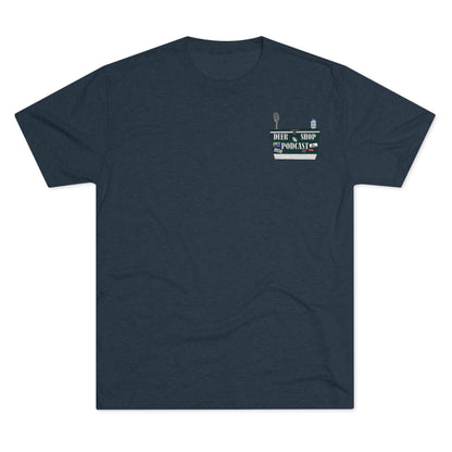 Side By Side Buck Tri-Blend Crew Tee