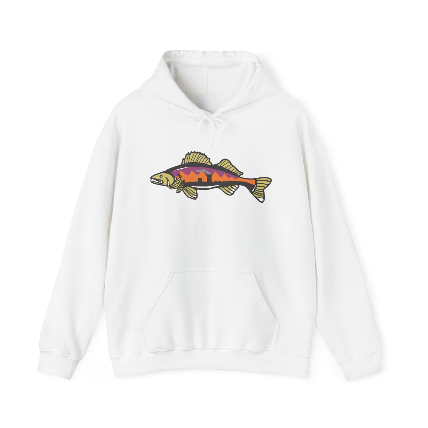 Walleye Hooded Sweatshirt