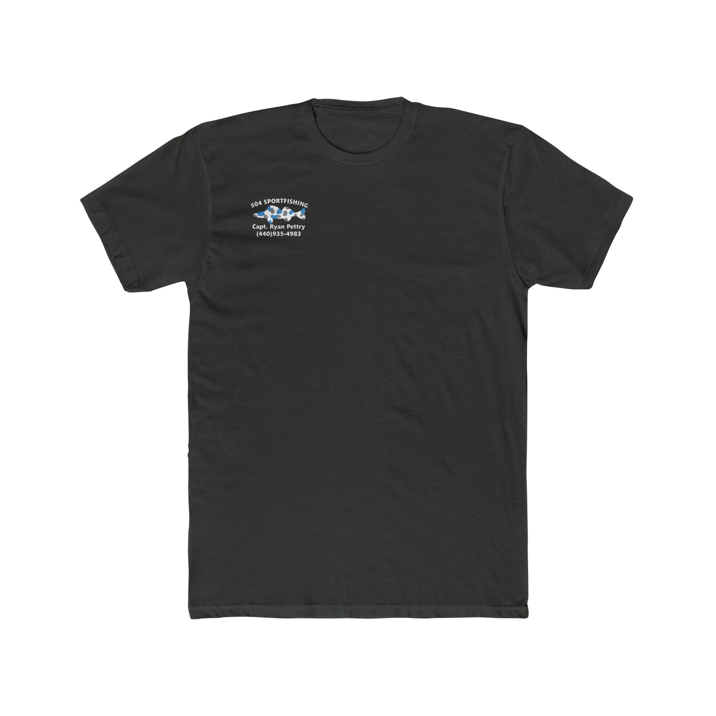 504 Sportfishing Blue Lake Erie Crew Tee