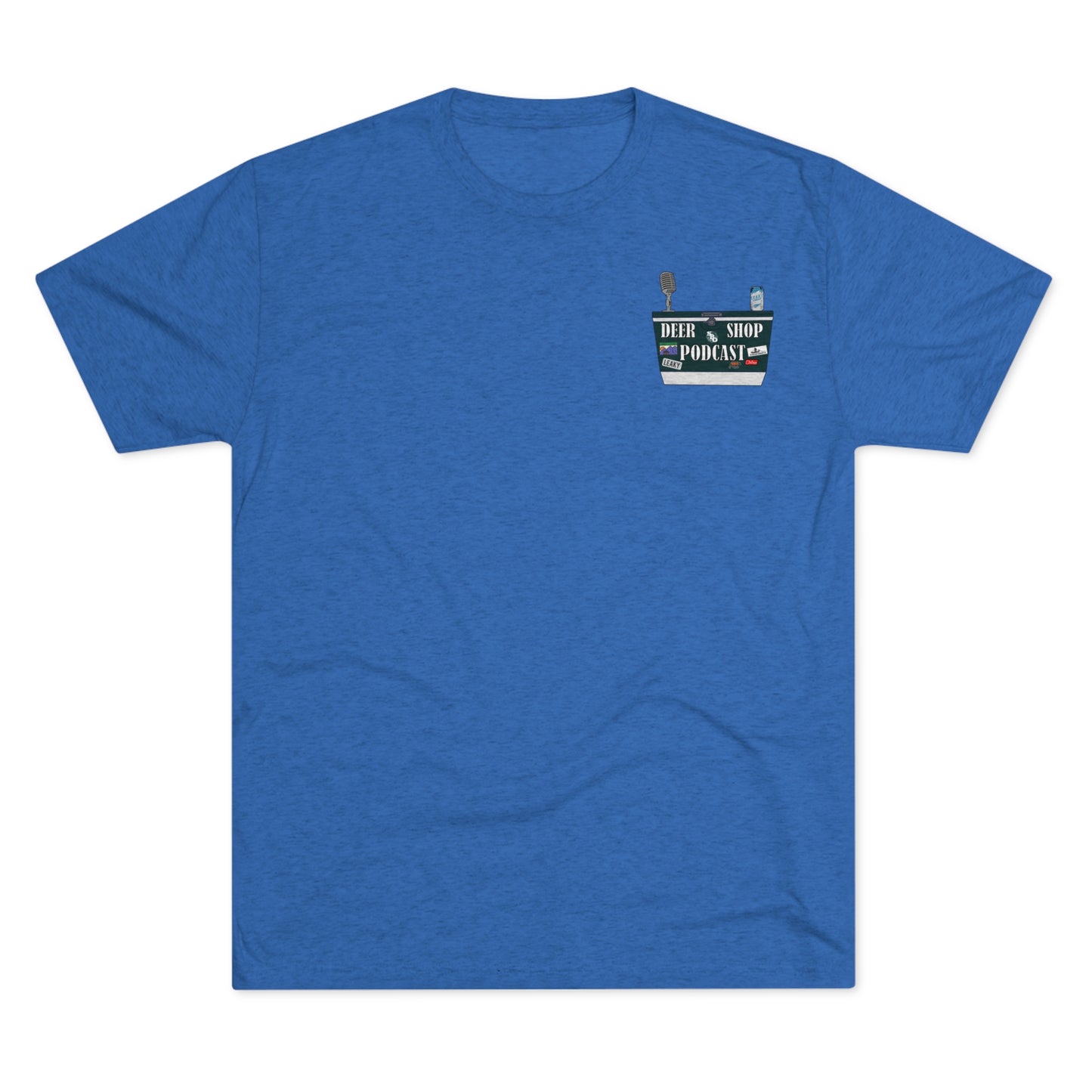 Side By Side Buck Tri-Blend Crew Tee