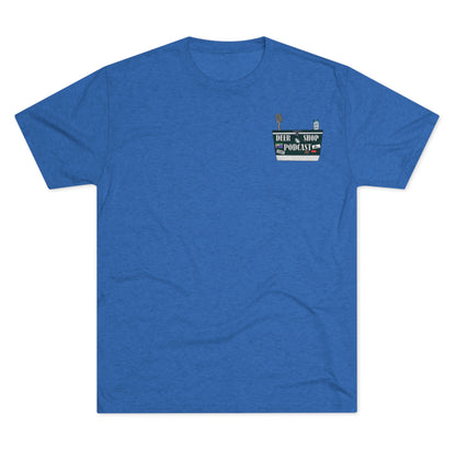 Side By Side Buck Tri-Blend Crew Tee