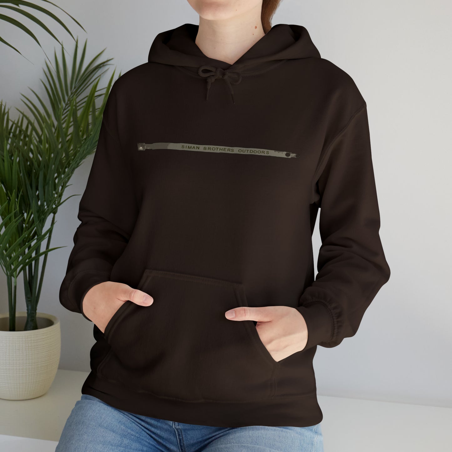 Metal Deer Tag Hoodie
