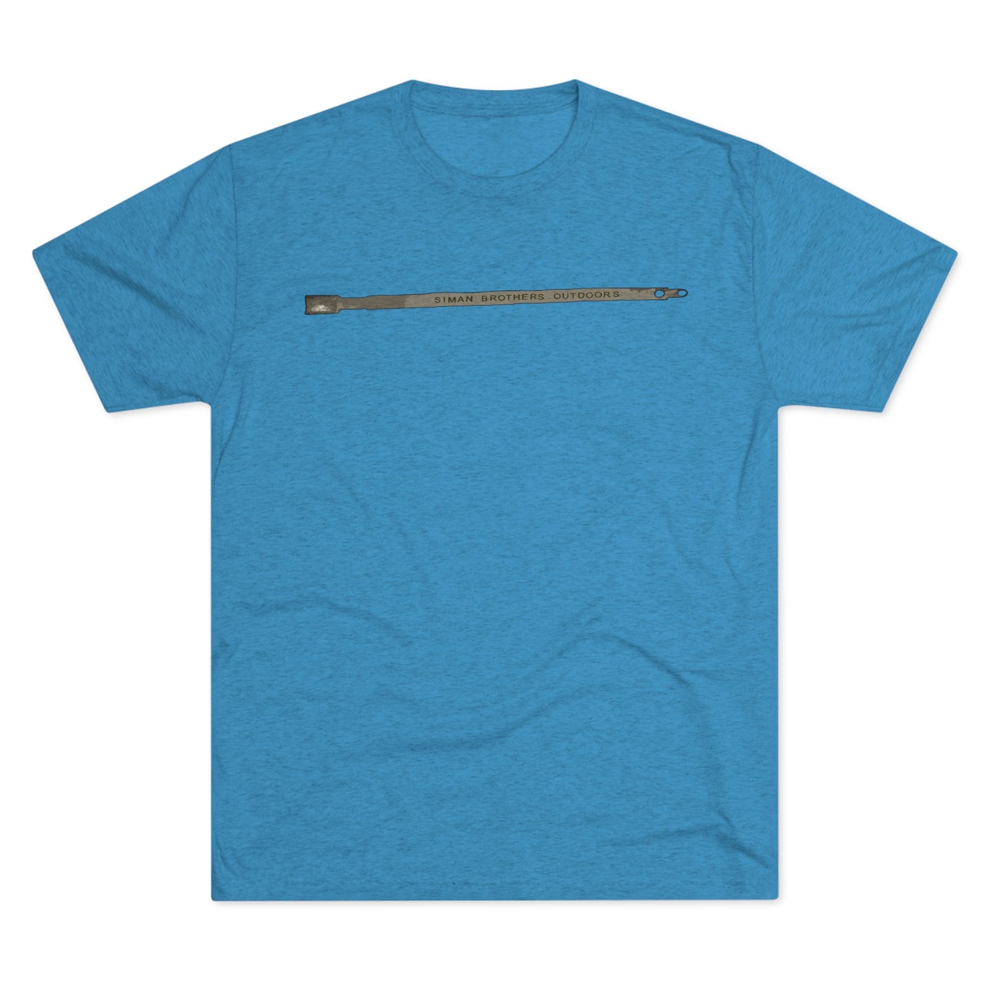 Metal Deer Tag Tri-Blend Crew Tee