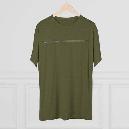Metal Deer Tag Tri-Blend Crew Tee