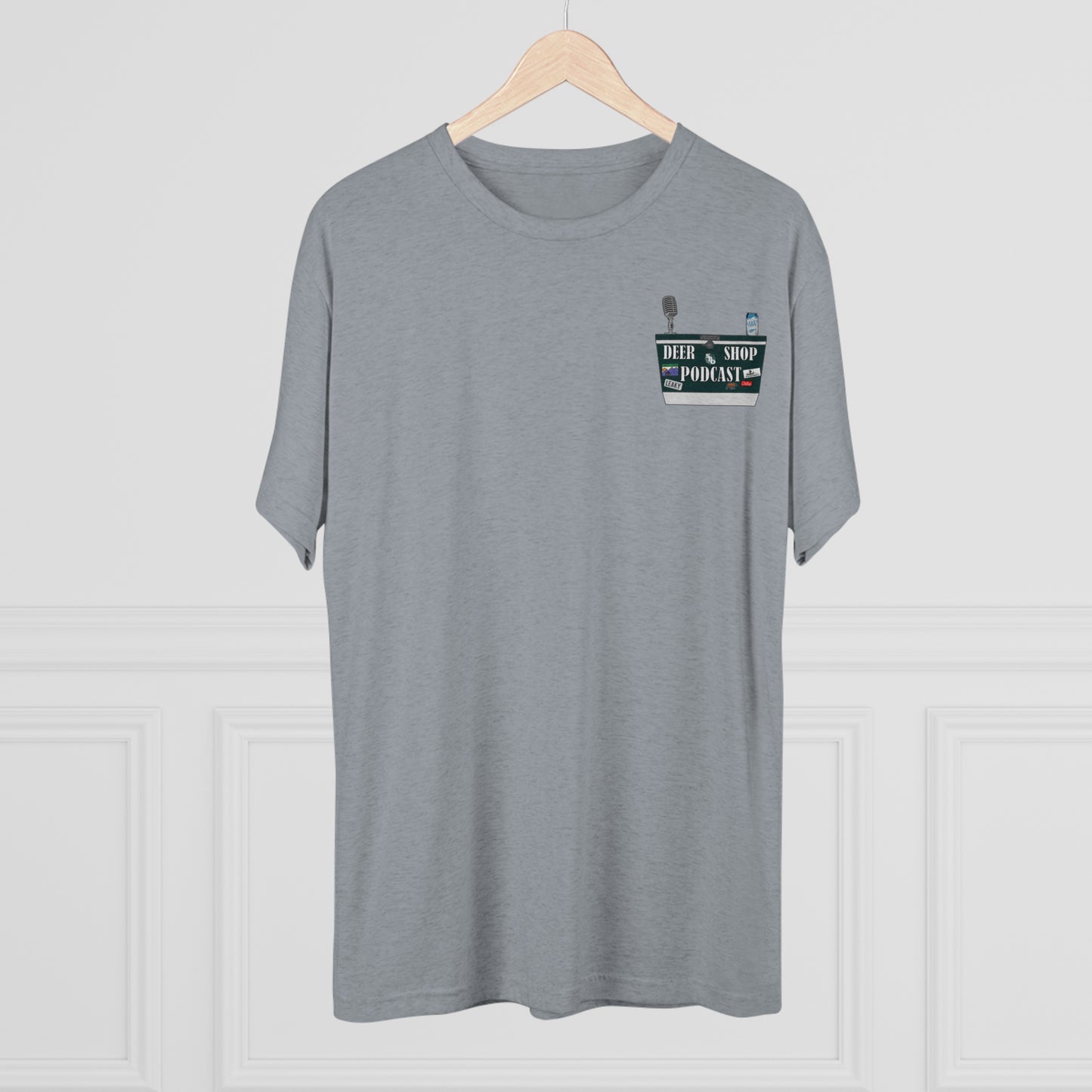 Side By Side Buck Tri-Blend Crew Tee