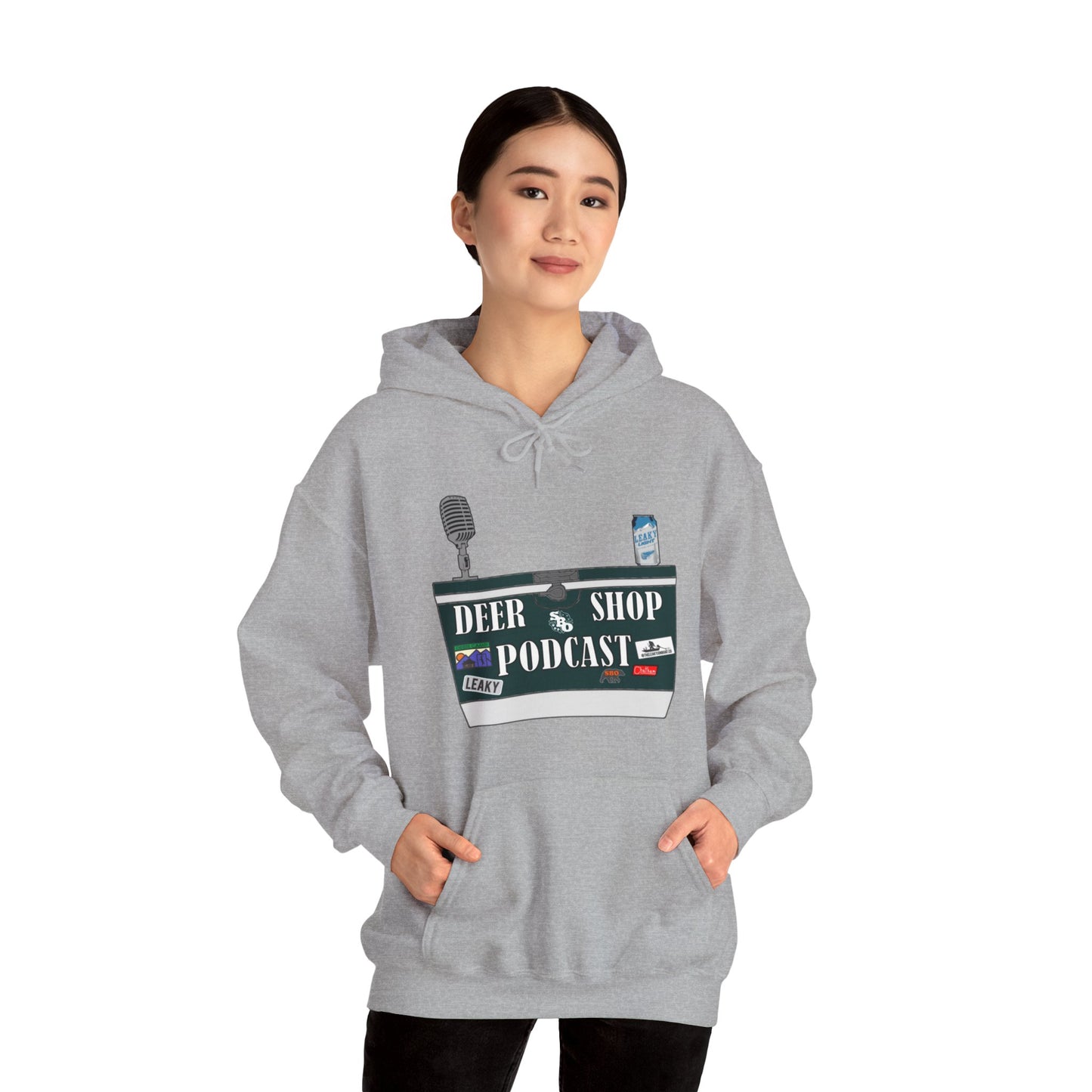 Deer Shop Podcast Hooded Sweatshirt