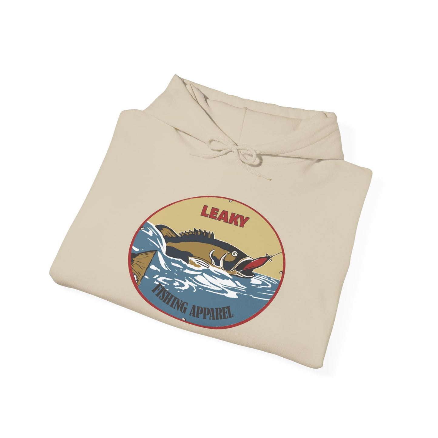 Retro Walleye Leaky Hoodie