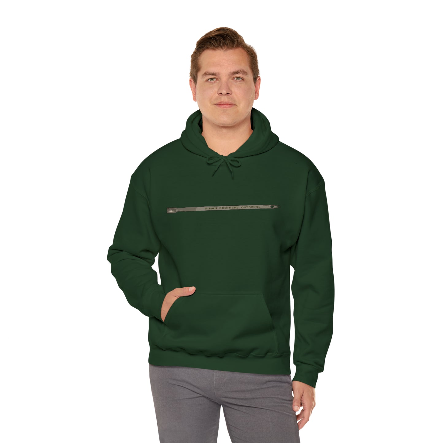 Metal Deer Tag Hoodie