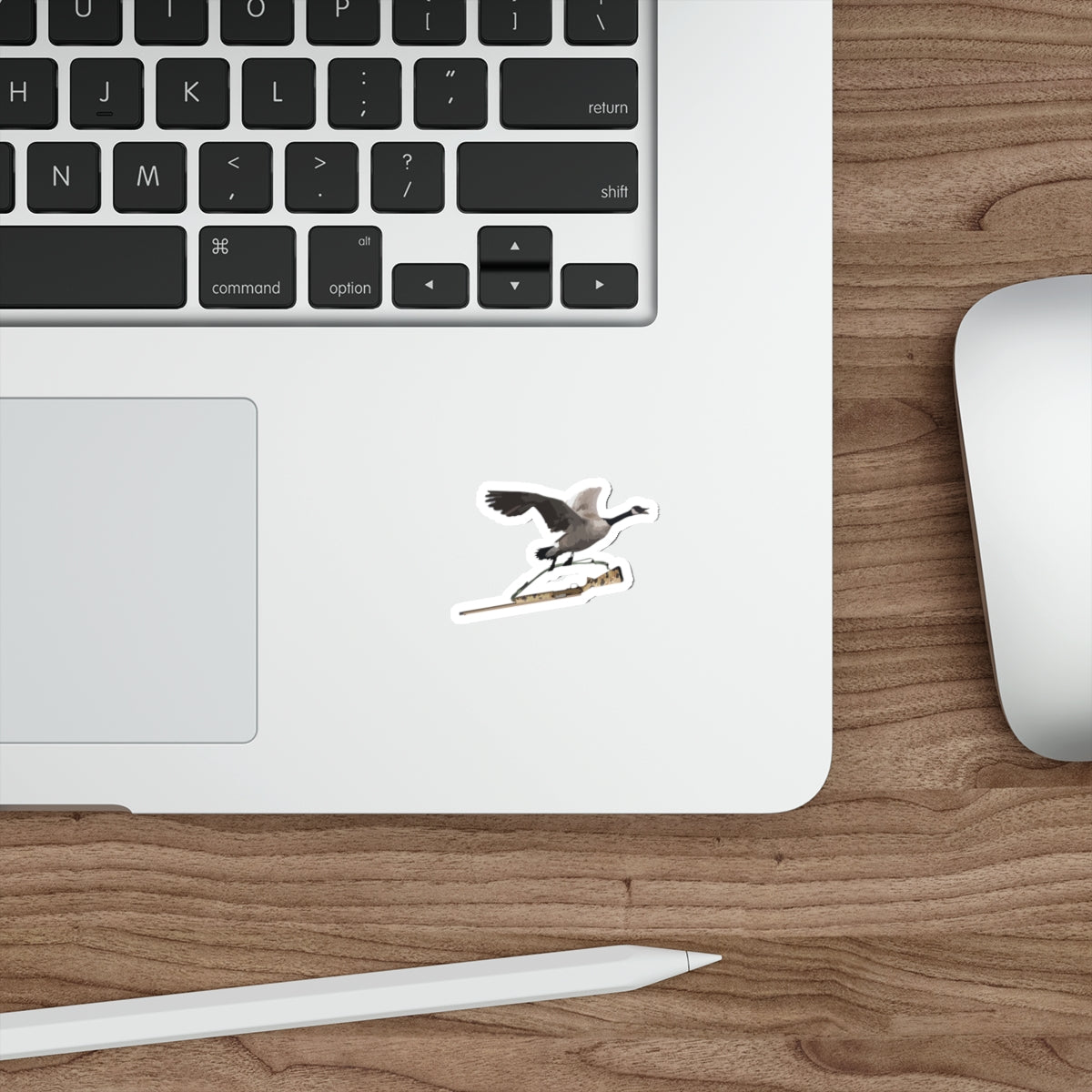Goose Gun Sticker