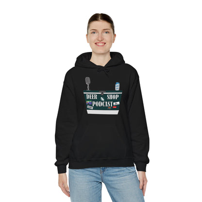 Deer Shop Podcast Hooded Sweatshirt