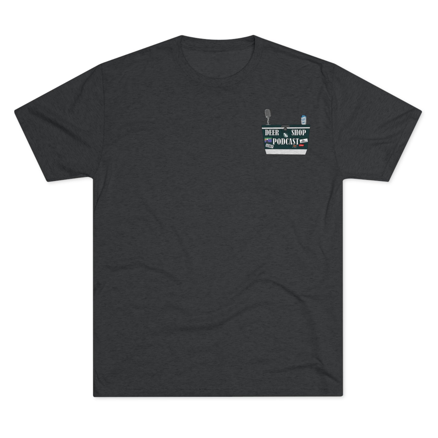 Side By Side Buck Tri-Blend Crew Tee