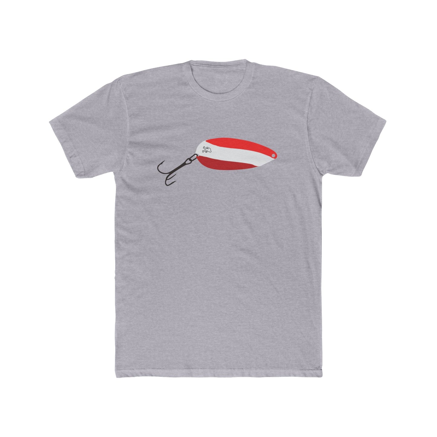 Retro Walleye Spoon Fishing Tee