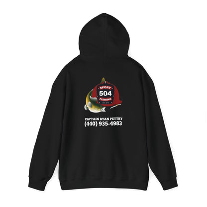 504 Sportfishing Red Walleye Hooded Sweatshirt