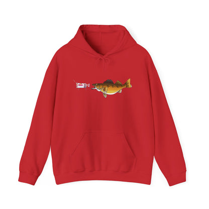 Walleye Chasing Wonderbread Hooded Sweatshirt