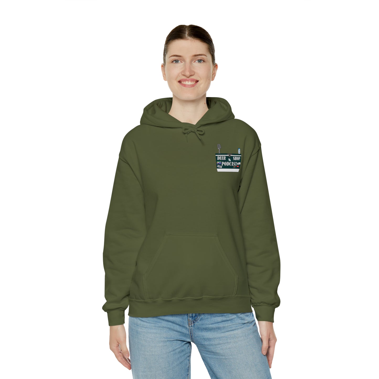 Side by Side Buck Hoodie