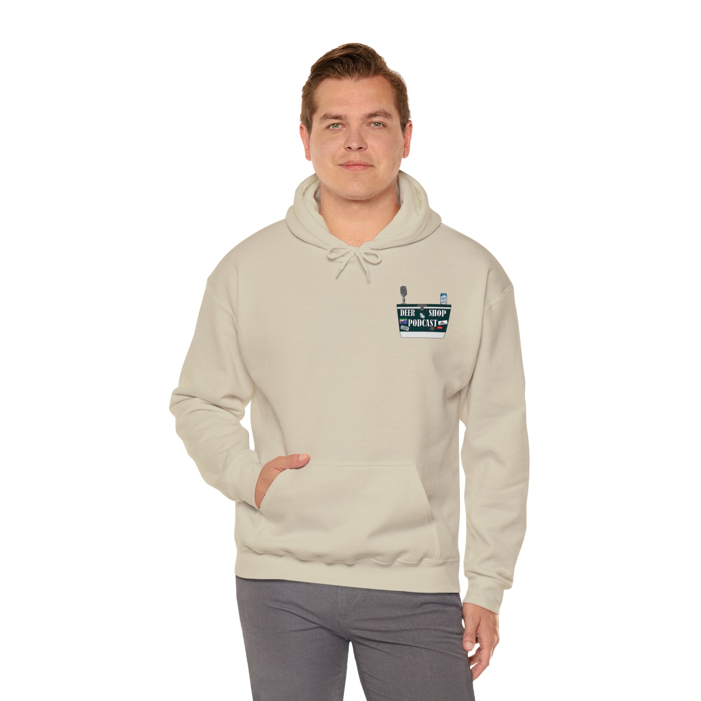 Side by Side Buck Hoodie