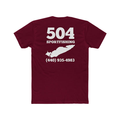 504 Sportfishing Blue Lake Erie Crew Tee