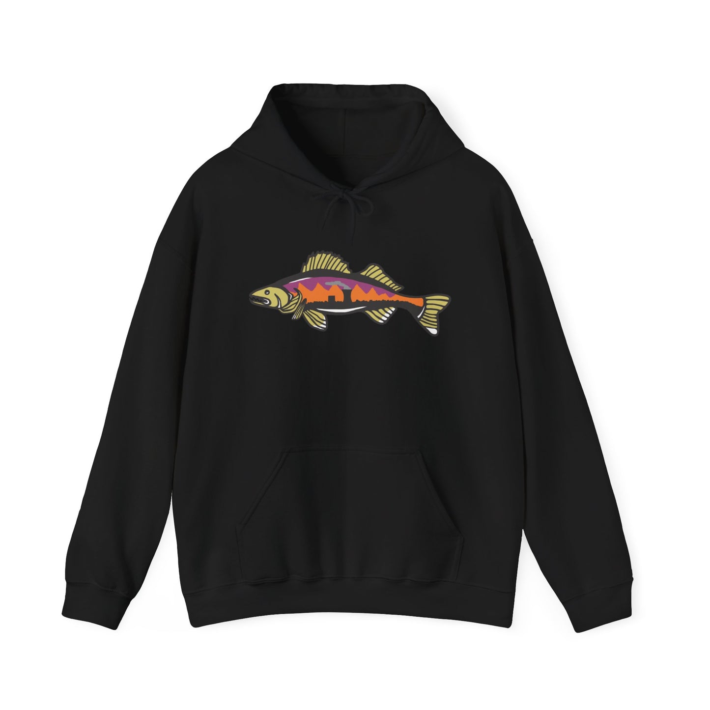 Walleye Hooded Sweatshirt