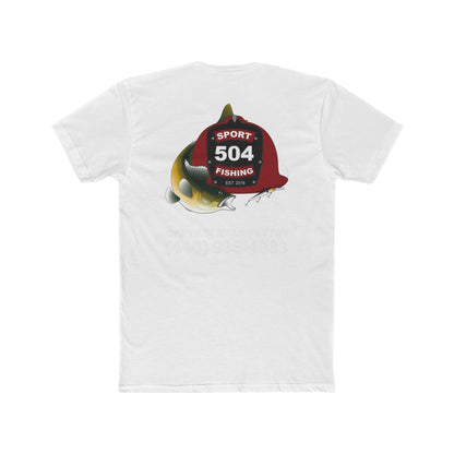 504 Sportfishing Red Logo Crew Tee