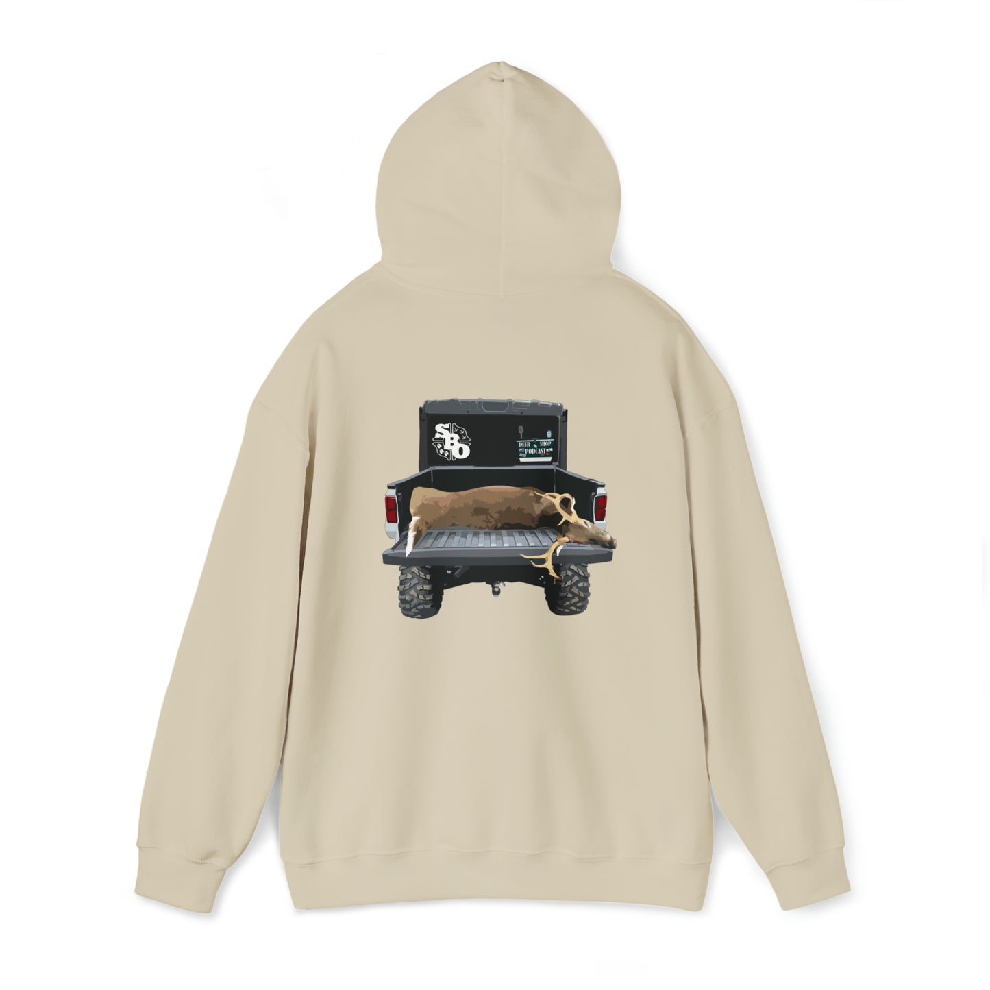 Side by Side Buck Hoodie