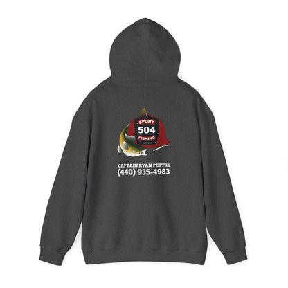 504 Sportfishing Red Walleye Hooded Sweatshirt