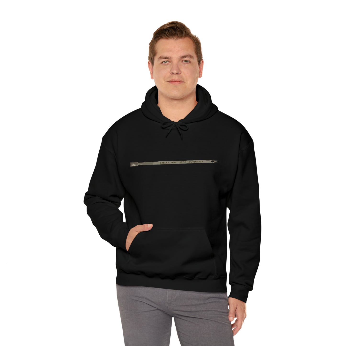 Metal Deer Tag Hoodie