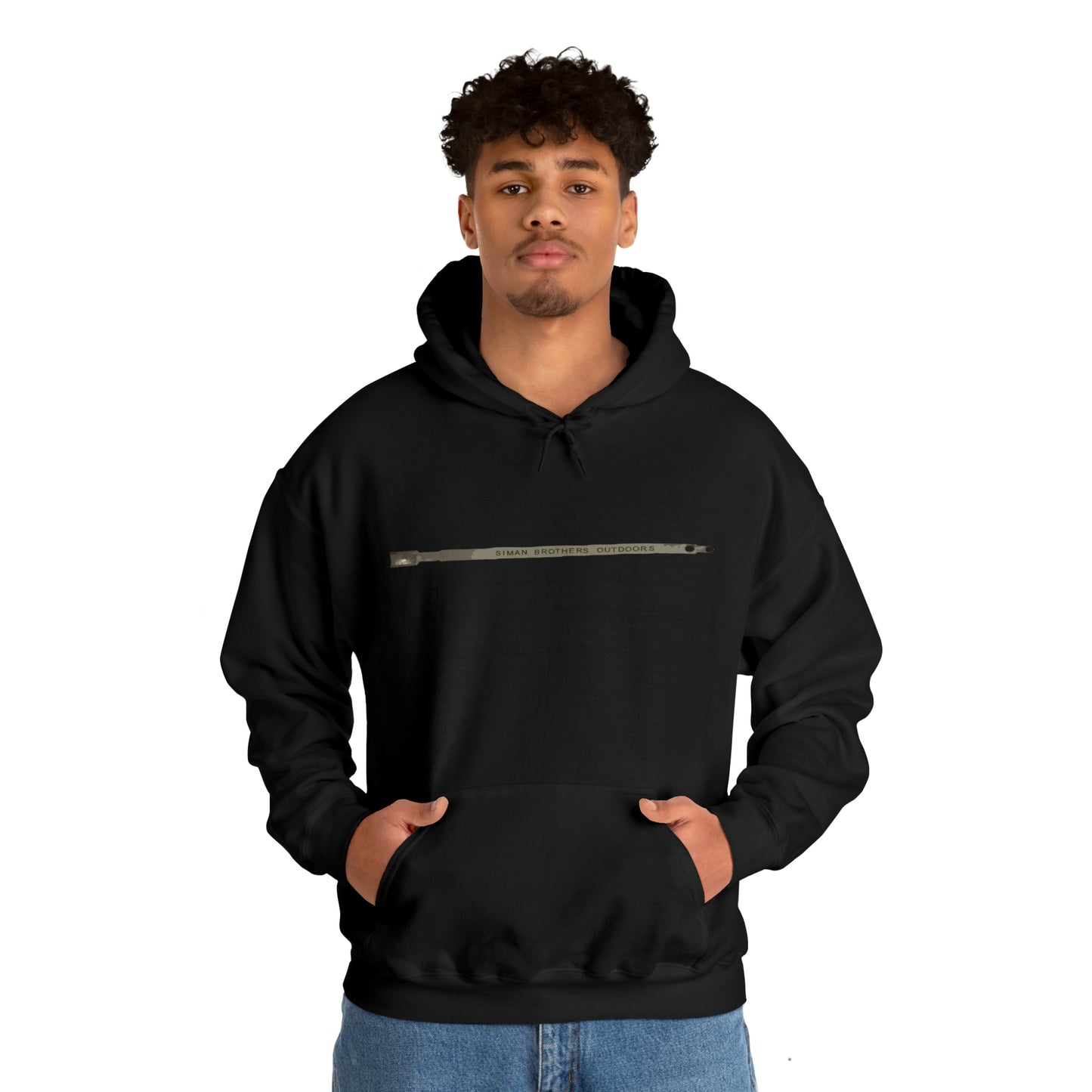 Metal Deer Tag Hoodie