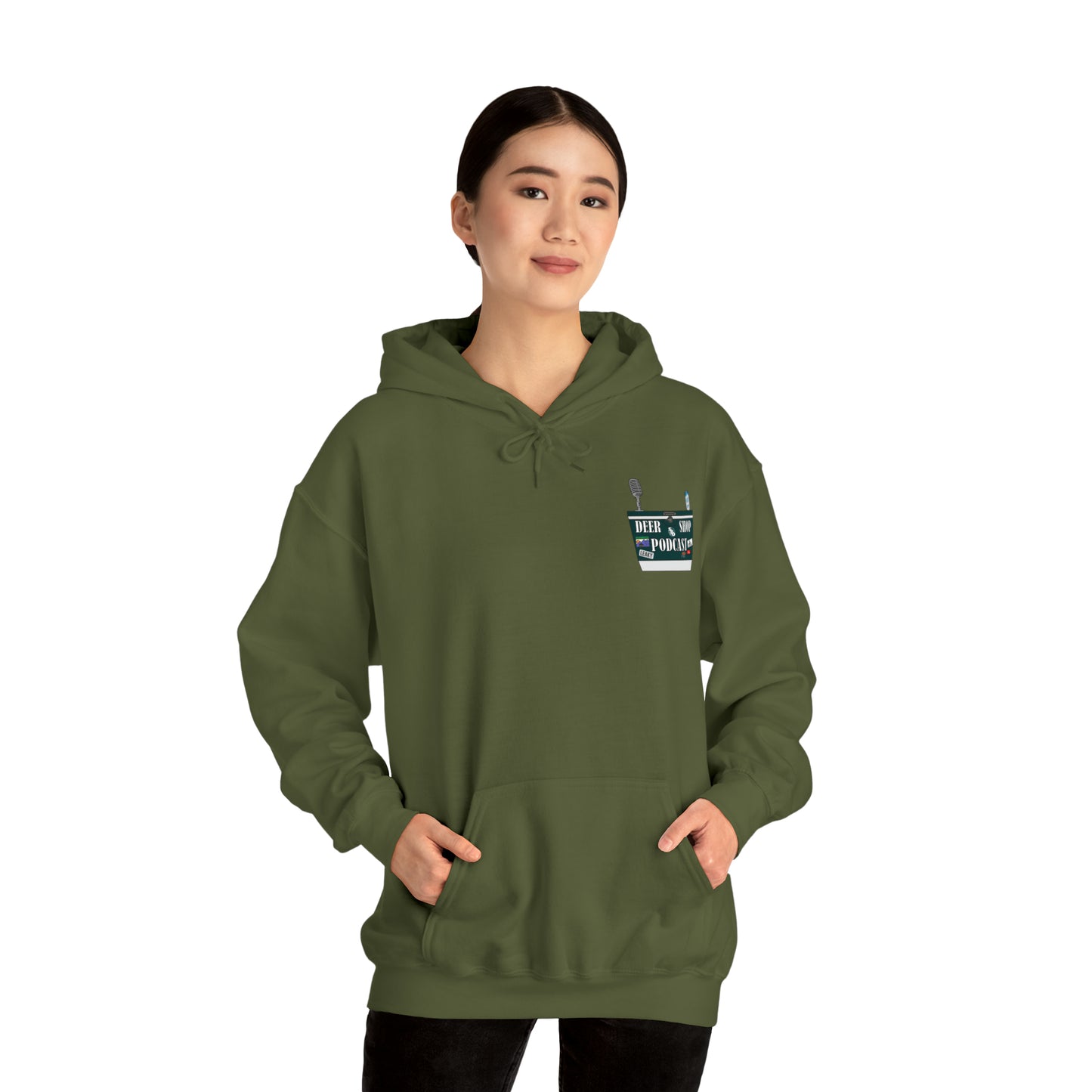 Side by Side Buck Hoodie