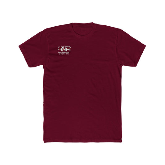504 Sportfishing Red Logo Crew Tee