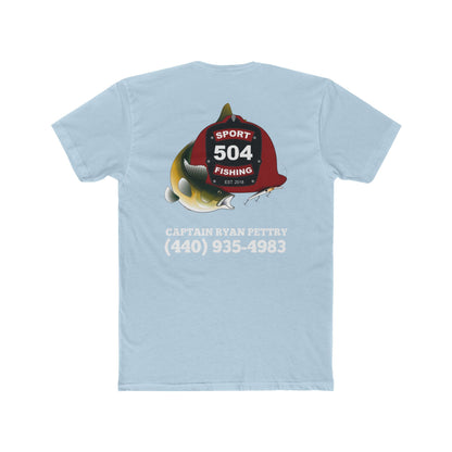 504 Sportfishing Red Logo Crew Tee