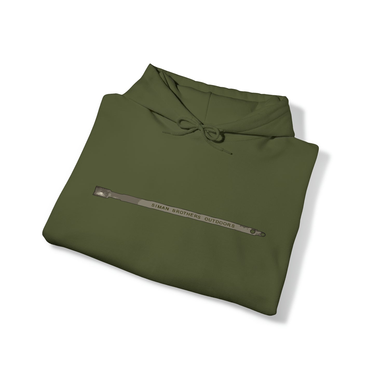 Metal Deer Tag Hoodie