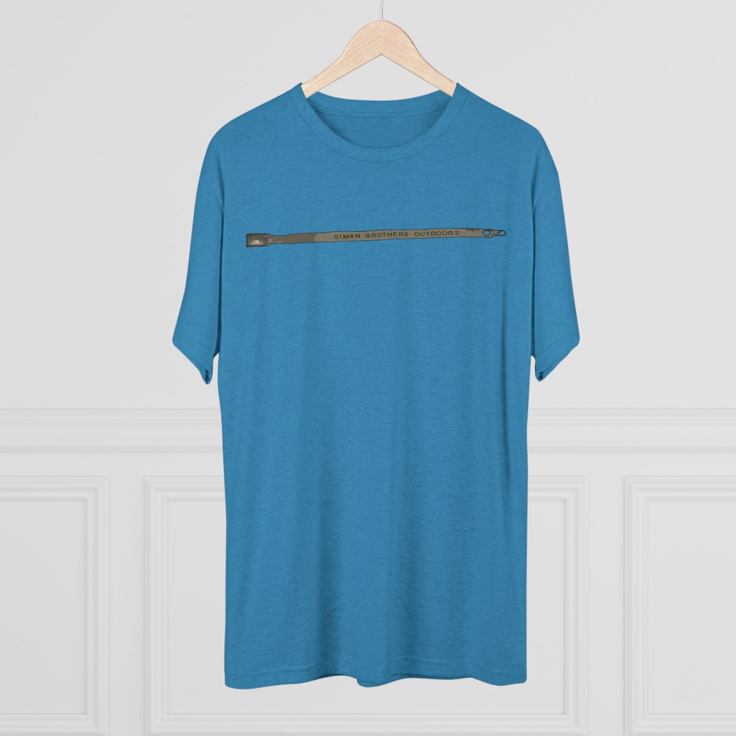 Metal Deer Tag Tri-Blend Crew Tee