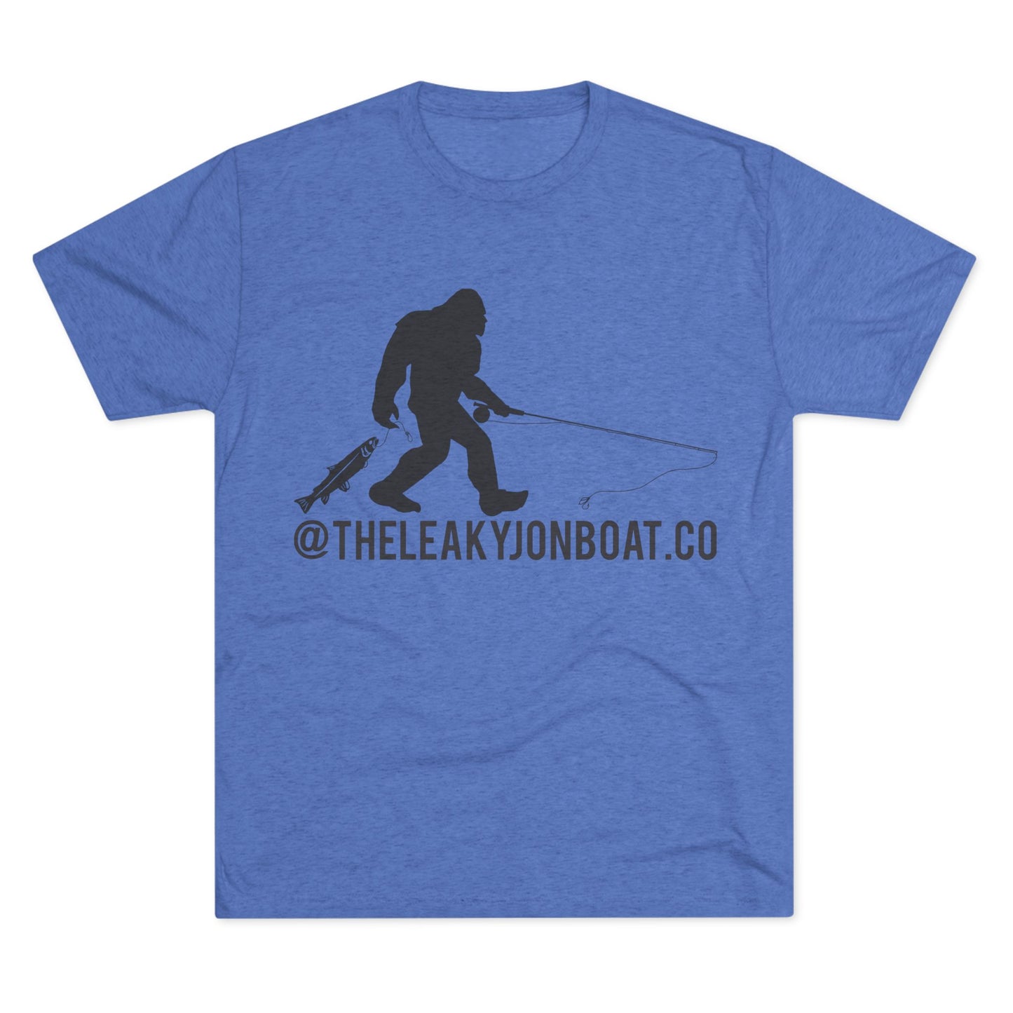 Bigfoot Fishing Tri-Blend Crew Tee