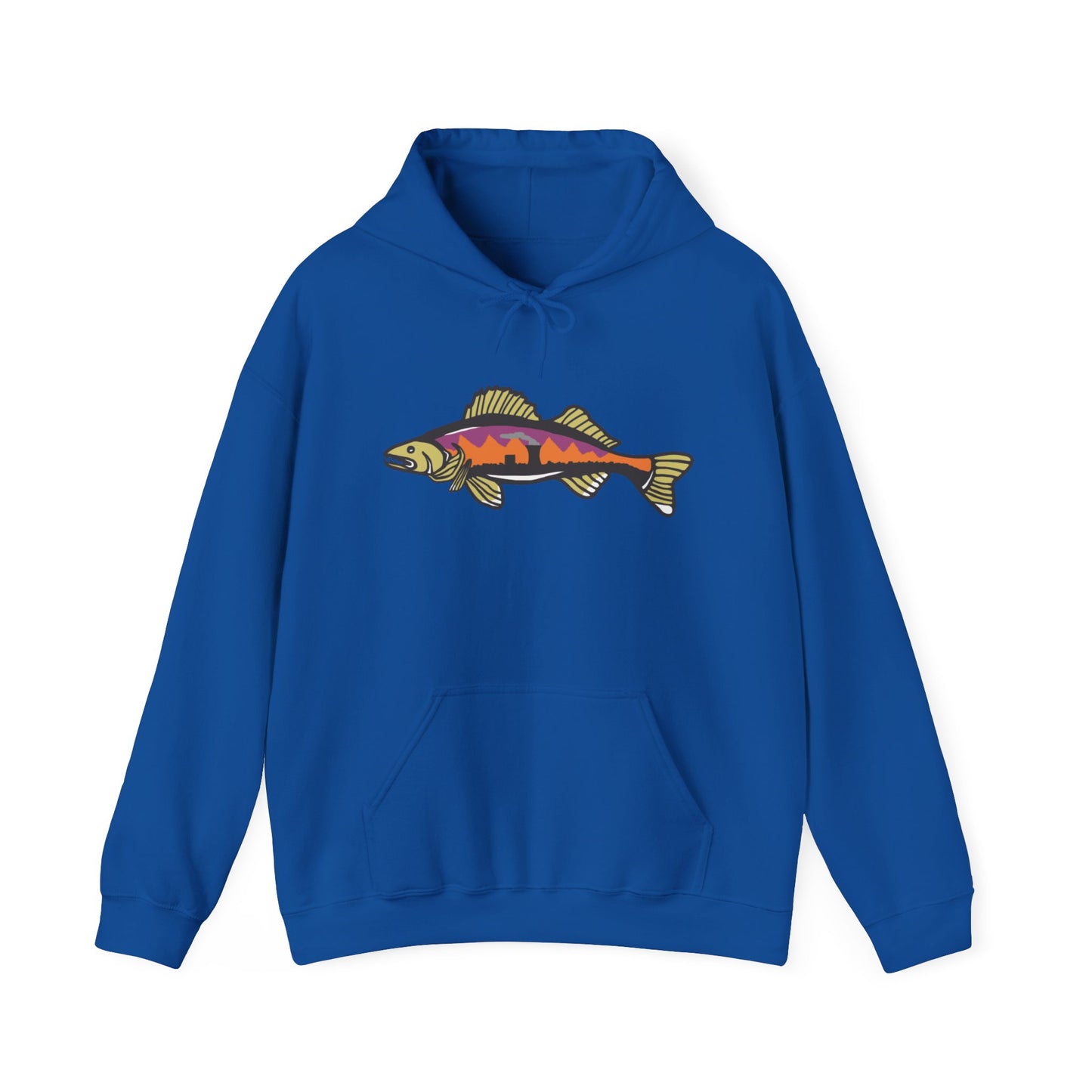 Walleye Hooded Sweatshirt