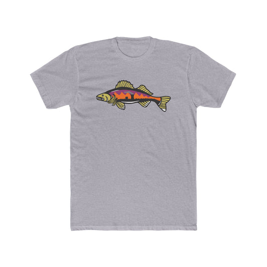 Sunset Walleye Crew Tee