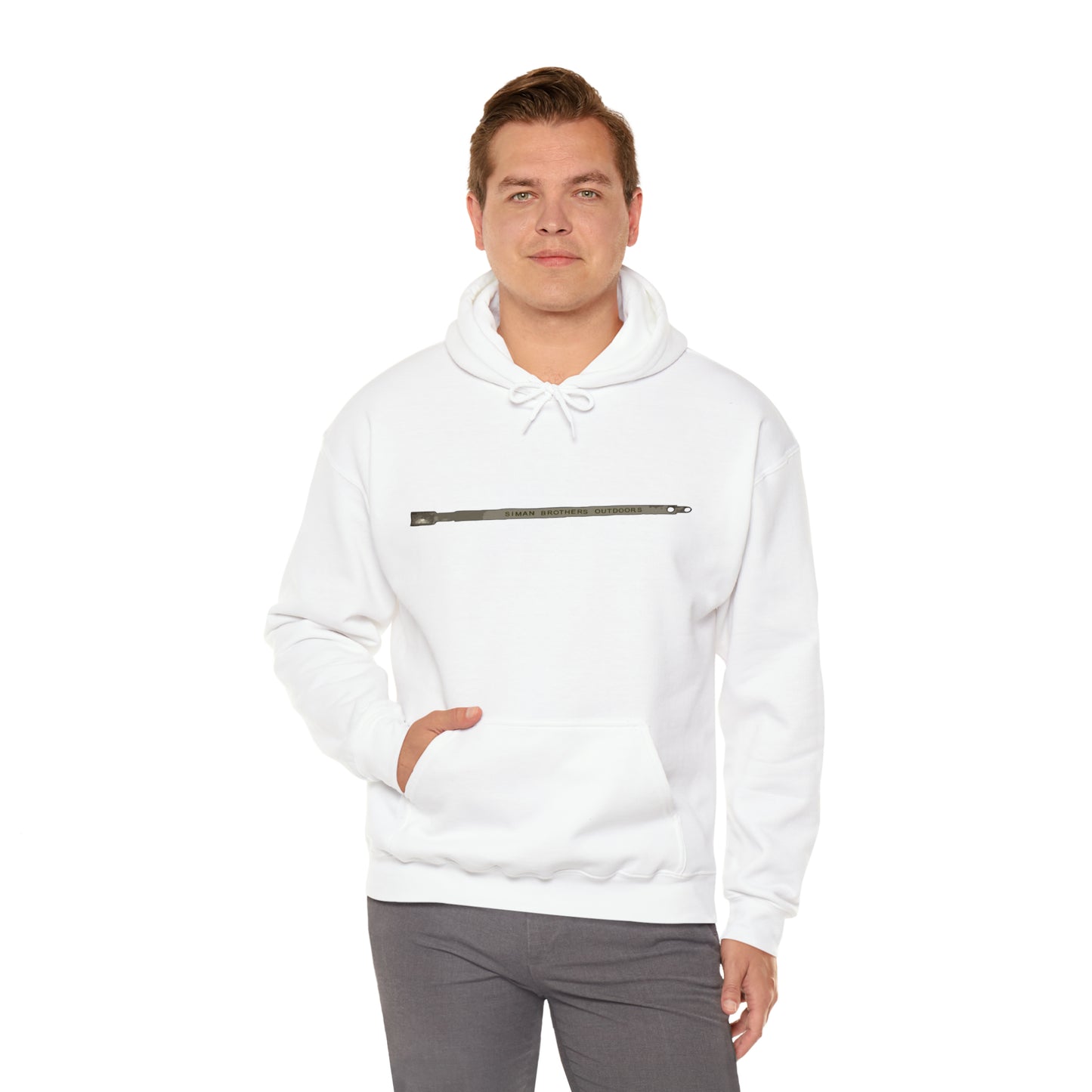 Metal Deer Tag Hoodie