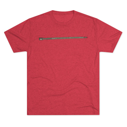 Metal Deer Tag Tri-Blend Crew Tee